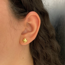 BRINCO TREVO - BANHADO A OURO 18K