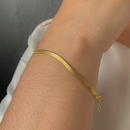 PULSEIRA LAMINADA - BANHADO A OURO 18K