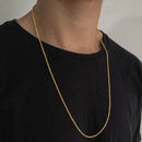 CORRENTE ELO BAIANO (2mm) - BANHADO A OURO 18K