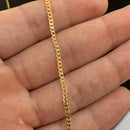 CORRENTE GRUMET (2mm) + PINGENTE MEDALHA ESTRELA DE DAVI (2cm) - BANHADO A OURO 18K