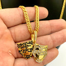 CORRENTE GRUMET DUPLA (4mm) + PINGENTE CHORA AGORA RI DEPOIS CRAVEJADA (4,2cm)