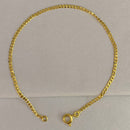 PULSEIRA GRUMET (2mm) - BANHADO A OURO 18K