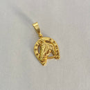 PINGENTE FERRADURA (2cm)  - BANHADO A OURO 18K - BANHADO A OURO 18K